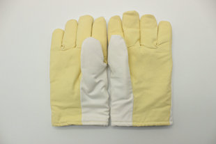 芯硅谷 KEVLAR耐高温手套 耐磨隔热无尘 工厂劳保手套400℃ H6637