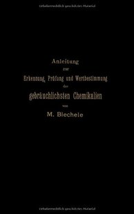 【预订】Anleitung Zur Erkennung, Prufung Und...