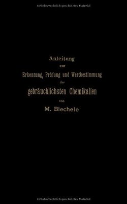 【预订】Anleitung Zur Erkennung, Prufung Und...