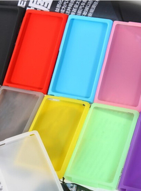 适用苹果ipod nano7保护套简约nano 8代硅胶套QQ果冻防摔软壳配件