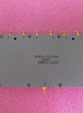 Mini  ZB8PD-2000  800-2000MHz SMA 一分八 射频微波同轴功分器
