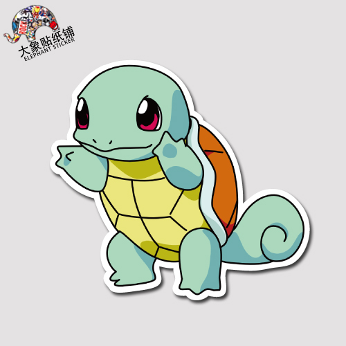 神奇宝贝贴纸宠物小精灵周边贴纸笔记本贴纸行李箱贴纸防水贴纸37