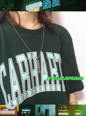 VIRAL SPREAD 南无阿弥陀佛字体佛系珠链项链土酷