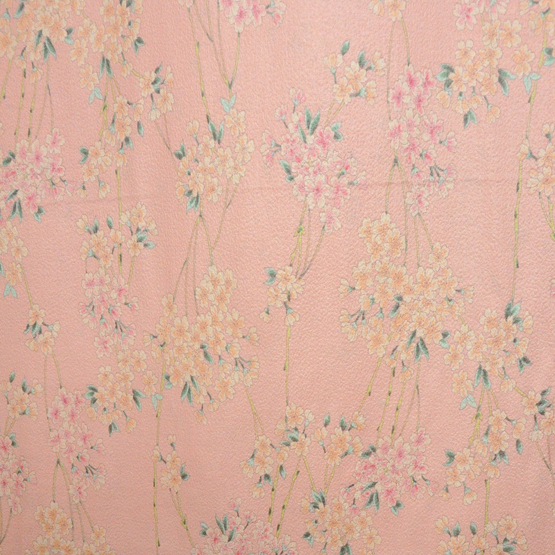 拼布DIY和风纯棉布料和服面料娃衣面料日本进口棉布 粉色