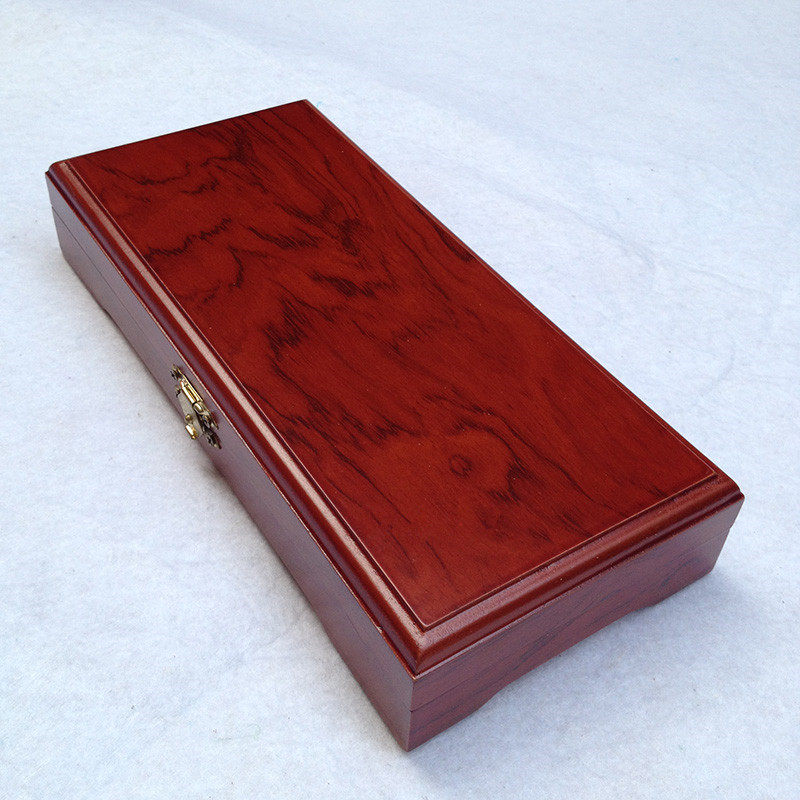 高档仿红木钢笔盒 高级送礼礼品盒 木制工艺品盒 包装盒批发 定制
