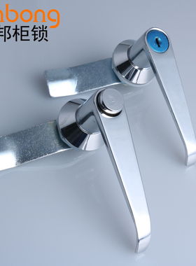 不锈钢MS301-1A-2A-1B-2B机箱机柜把手锁 户外开关配电柜执手锁