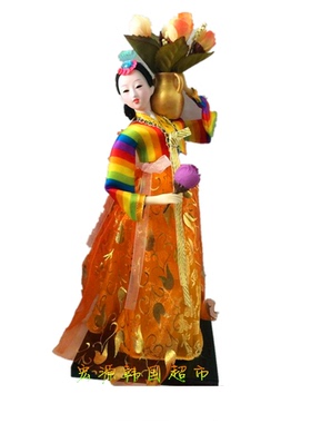 朝鲜摆台饭店工艺品