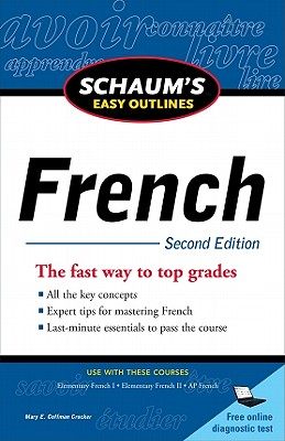 【预售】【预售】Schaum's Easy Outlines: French