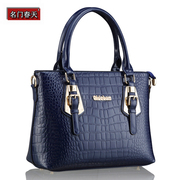 2015 spring/summer new crocodile pattern leather handbag bag fashion handbag trend bag shoulder bag lady bag