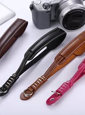 单反微单索尼A6000 A7R A6300 NEX-5T相机专用手腕带 手绳小挂绳