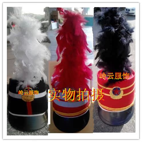 新款特价鼓号服装仪仗队鼓乐队升旗手服装领队服装帽子