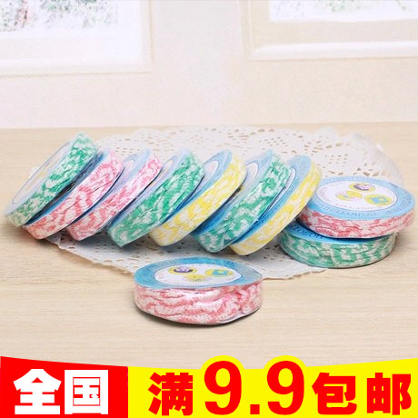 创意一次性压缩毛巾旅行常备迷你型可爱压缩毛巾颜色随机包邮