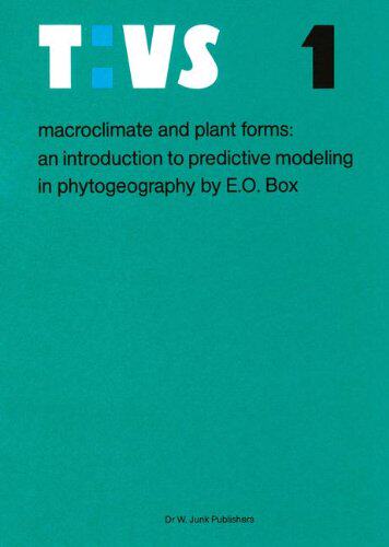 【预订】Macroclimate and Plant Forms: An Int...