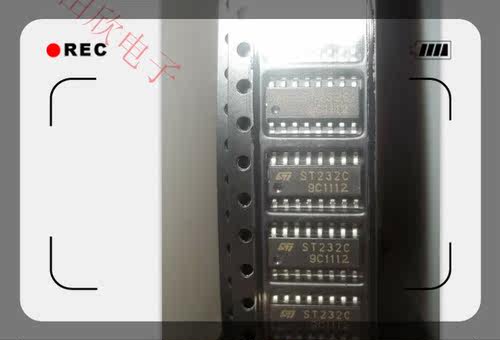 ST232C ST232CDR ST232 缓冲器和线路驱动器5V 2Driver/2Receiver