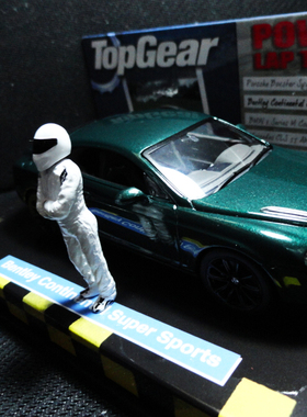 1：43 迷你切 MINICHAMPS 宾利欧陆GT supersports TOPGEAR模型