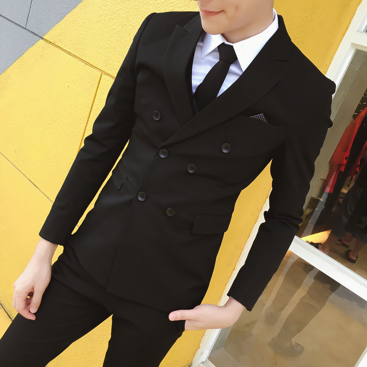 Costume homme en polyester pour Quatre saisons - Ref 1550908 Image 1