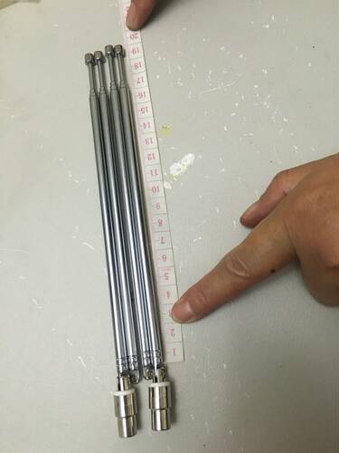 厂家直销tv头f头bnc头4节 天线外管160铜管直径6 6-160 宏高电子