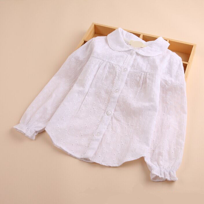 Chemise fille à manche longue - Ref 2085754 Image 1