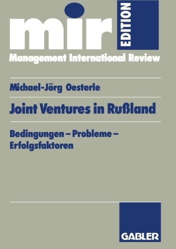 【预售】Joint-Ventures in Russland: Bedingungen Proble...