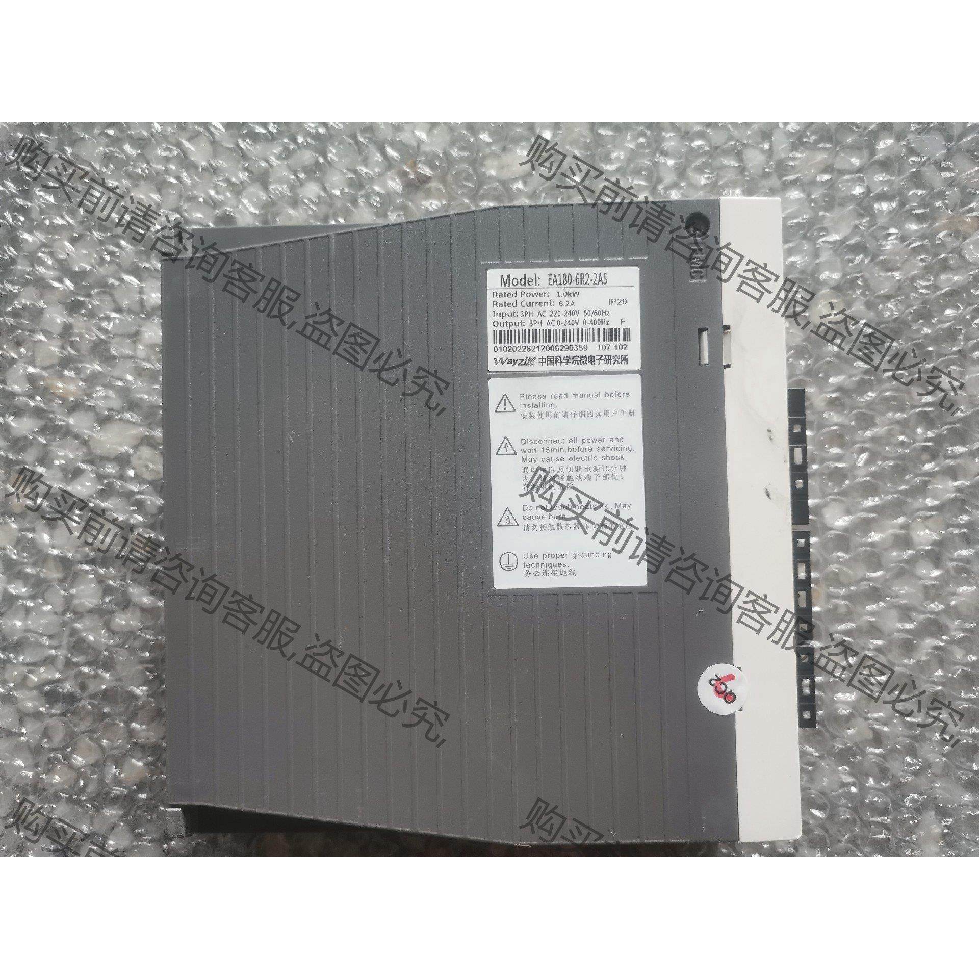 议价正弦伺服驱动器EA180-6R2-2AS，1kw，无包装 拍前询价