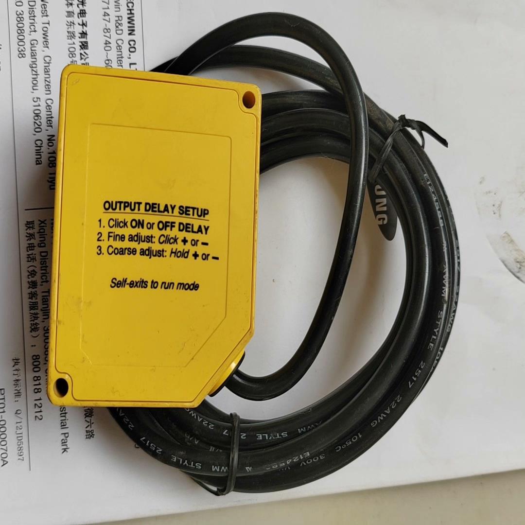 议价（久久设备）邦纳光电传感器q60vr3af2000目测未使用包功能