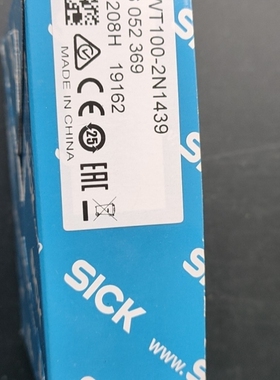 议价德国SICK传感器WT100-2N1439货号6052369实物拍议价