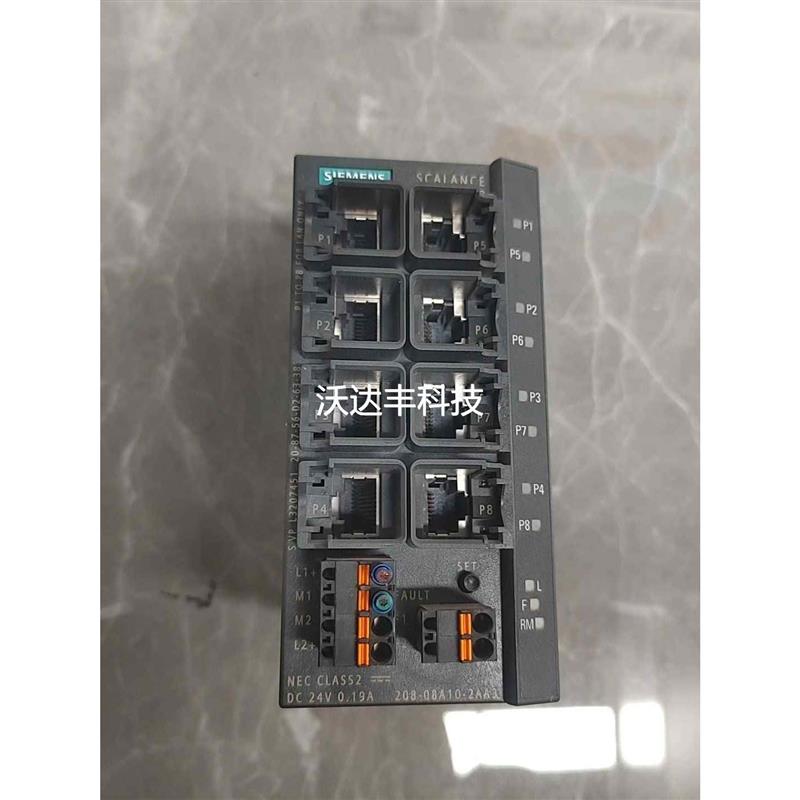 议价议价6GK5208-0BA10-2AA3交换机,实图拍摄,议价