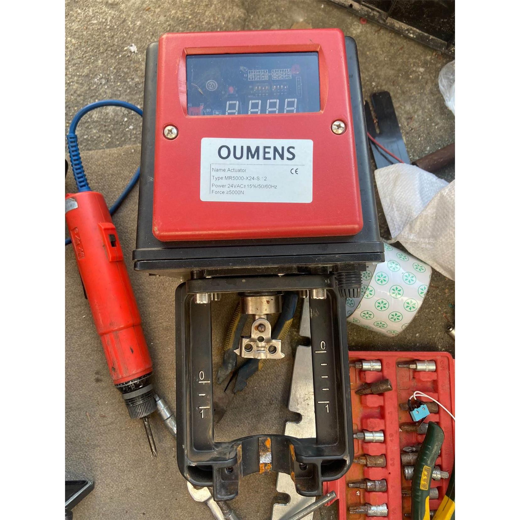 议价OUMENS欧门氏电动阀门驱动器 执行器TR5000-X24