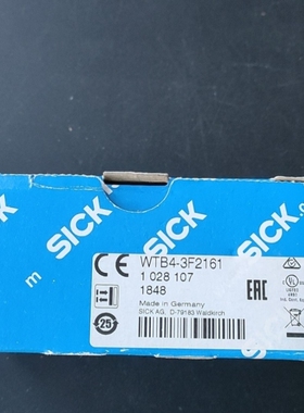 议价德国SICK传感器WTB4-3F2161货号1028107实物拍议价