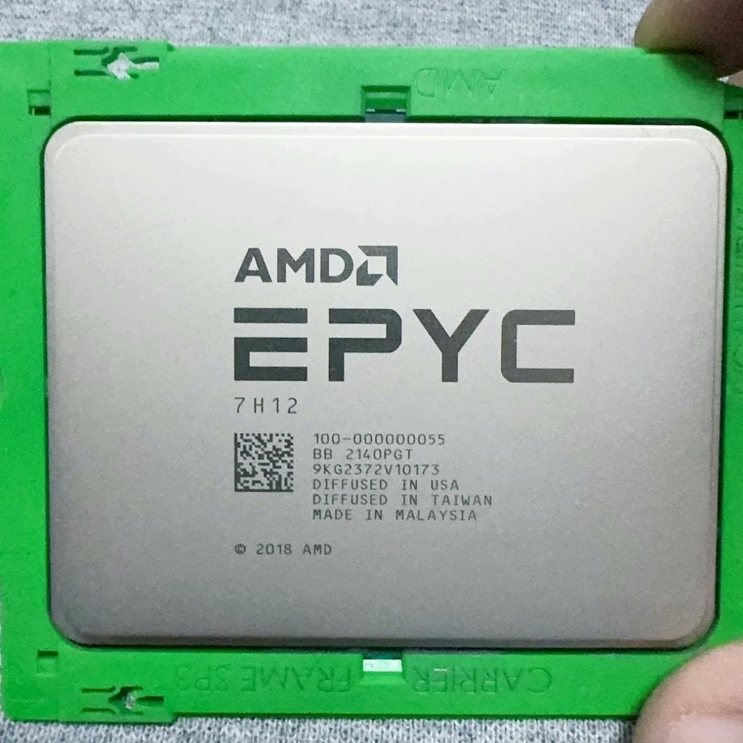 议价(伟易设备）AMD EPYC 霄龙 7H12 CPU 64核心 128线