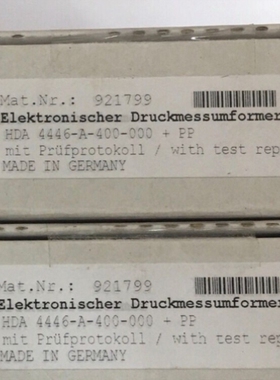 议价HDA 4446-A-400-000 贺德克 HDA4446-A-400-000 PP 压力传感