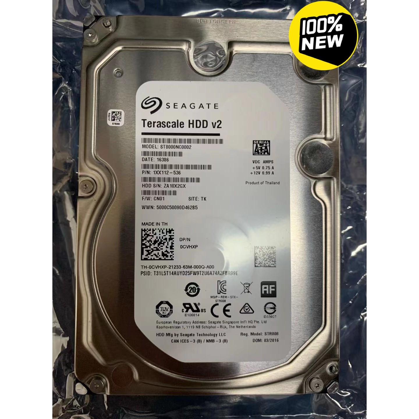 议价议价:ST8000NC0002 希捷 8T 硬盘 SATA盘 质保