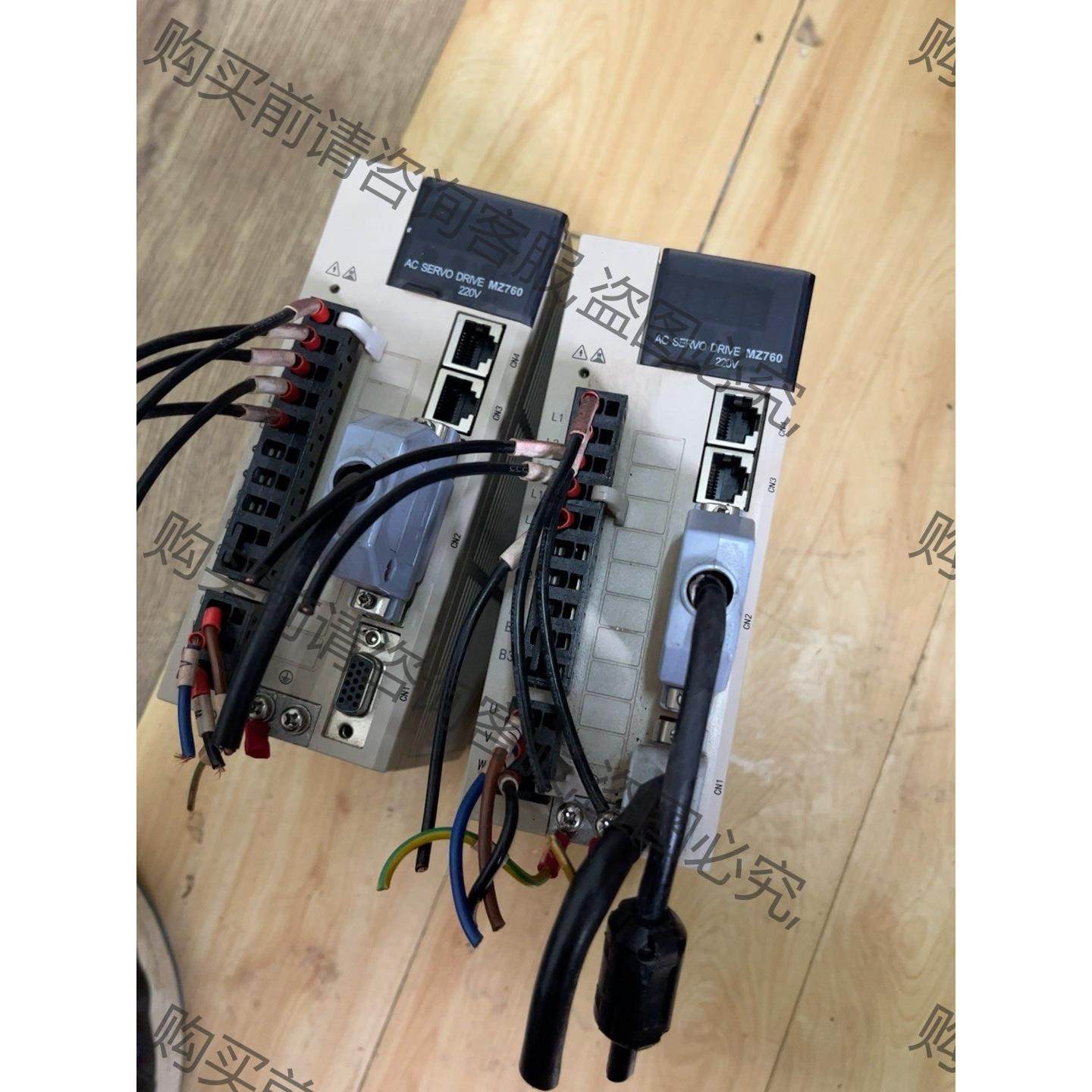 议价中智伺服驱动器MZ760两个1.5kw功能正常成 拍前询价