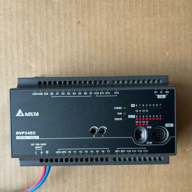 议价台达PLC，DVP24EC00T3 货，实物图，已测试功能包好