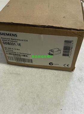 议价议价SIEMENS/ GDB331.1E 风阀执行器