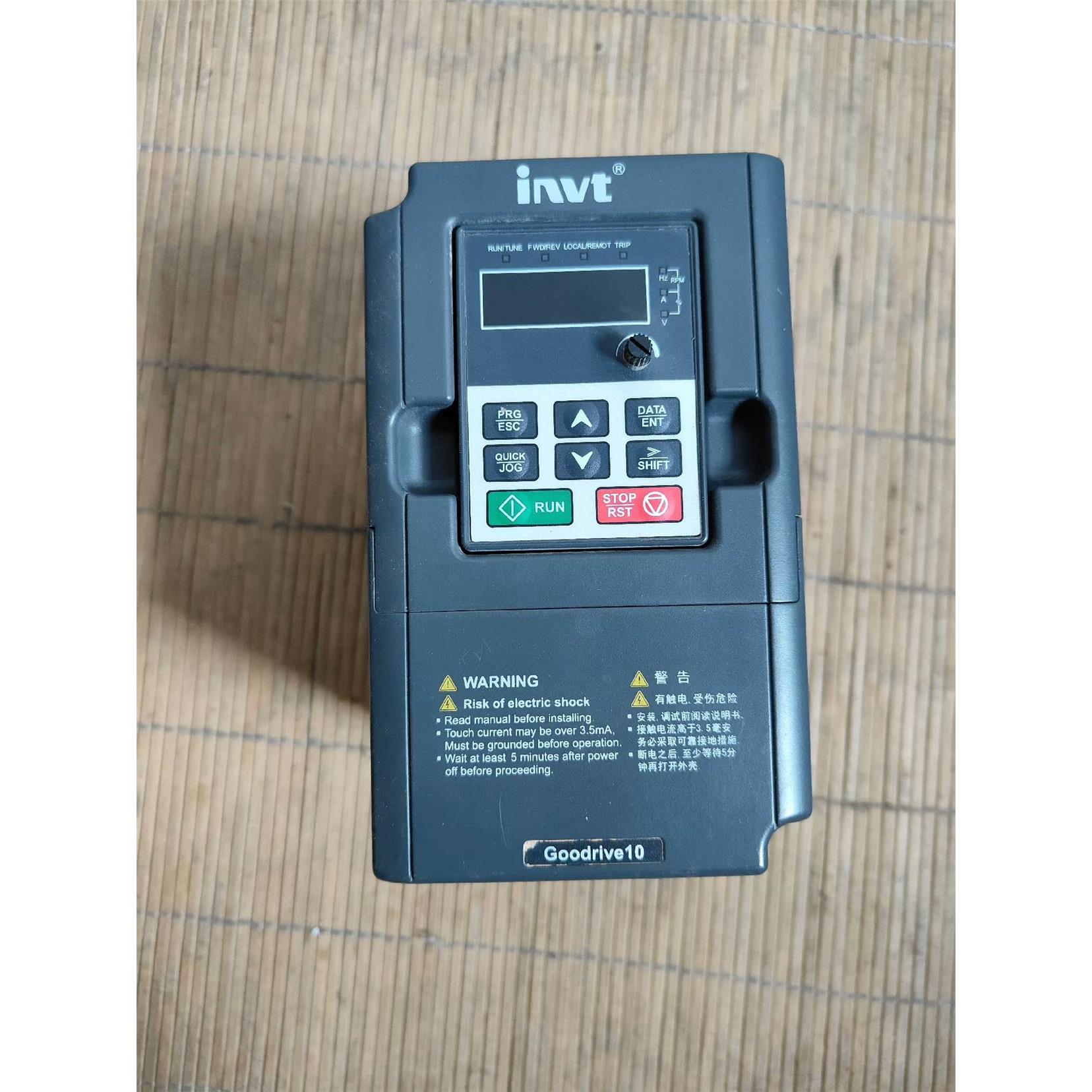 议价英威腾变频器2.2kw三相输入GD10-2R2G-4-B，二