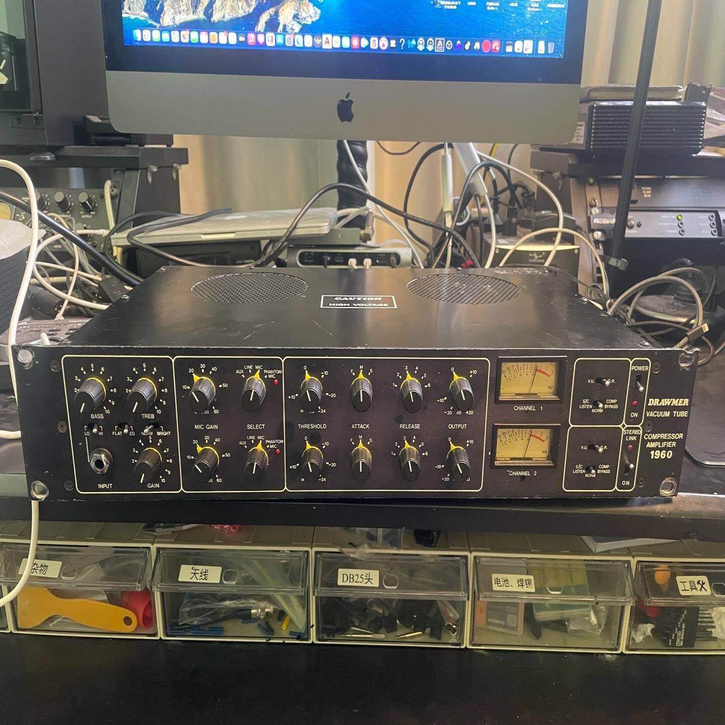 议价【熙城机电】(鑫鑫机械)Drawmer 1960 双通道带压缩电子管话