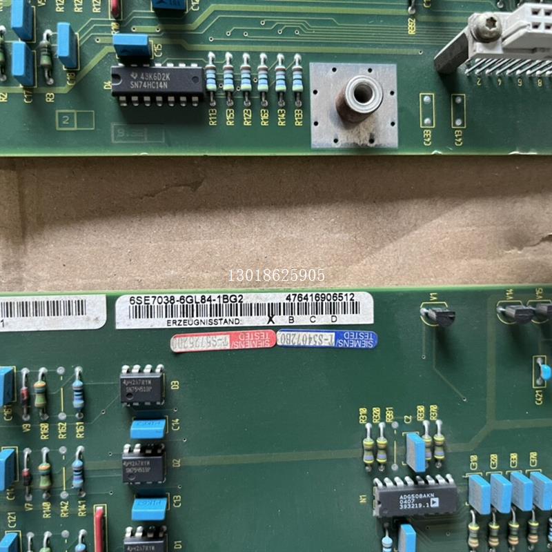 议价光纤IVI板转接板6SE7038-6GL84-1BG2 实拍包好