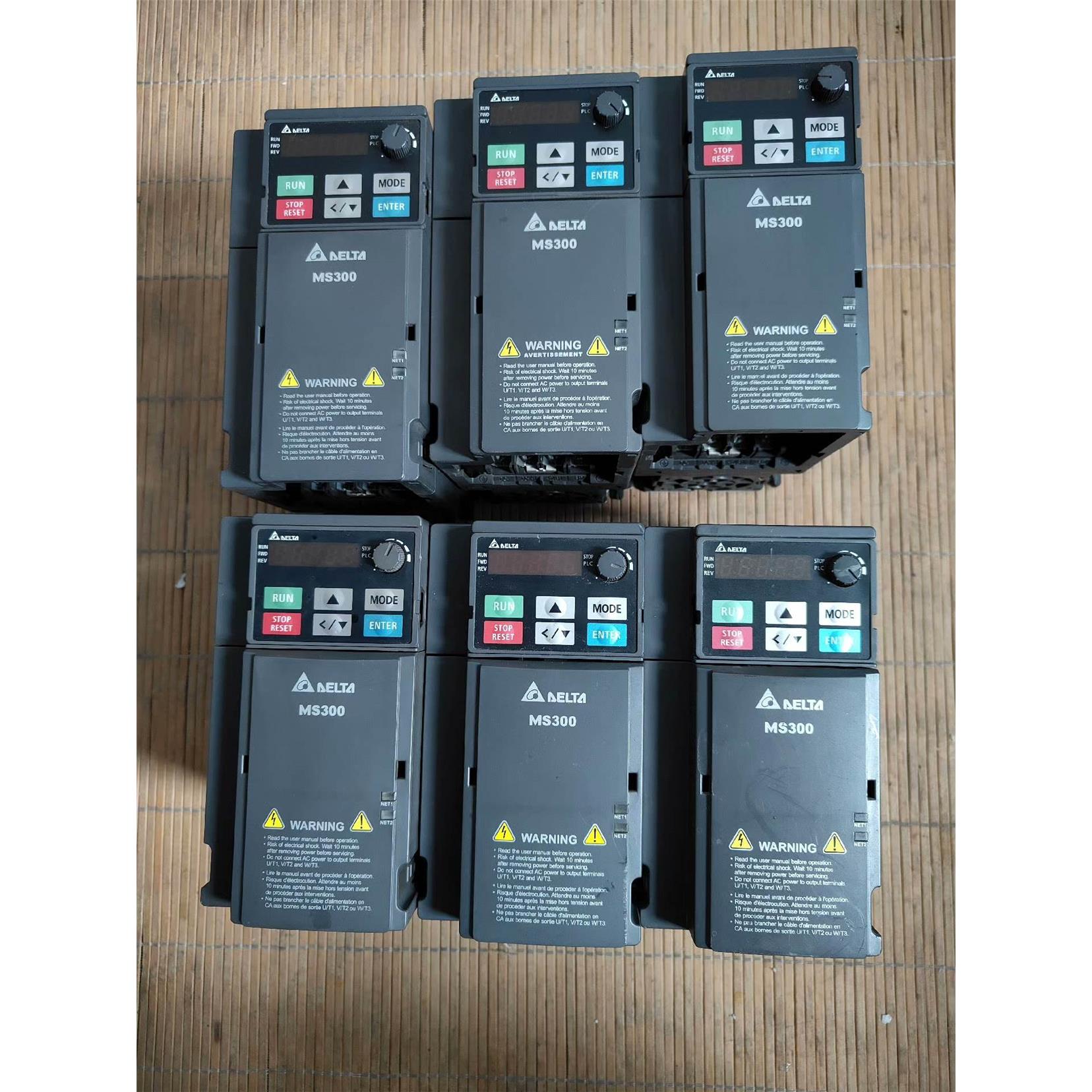 议价台达变频器MS300三相输入3.7kw，包好，提供技术支