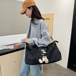 短途旅行包包女大容量手提行李包学生行旅包防水旅游包时尚健身包