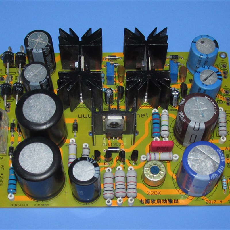 电子管前级用高压低压可调稳压线路板 高品质PCB板LG22D