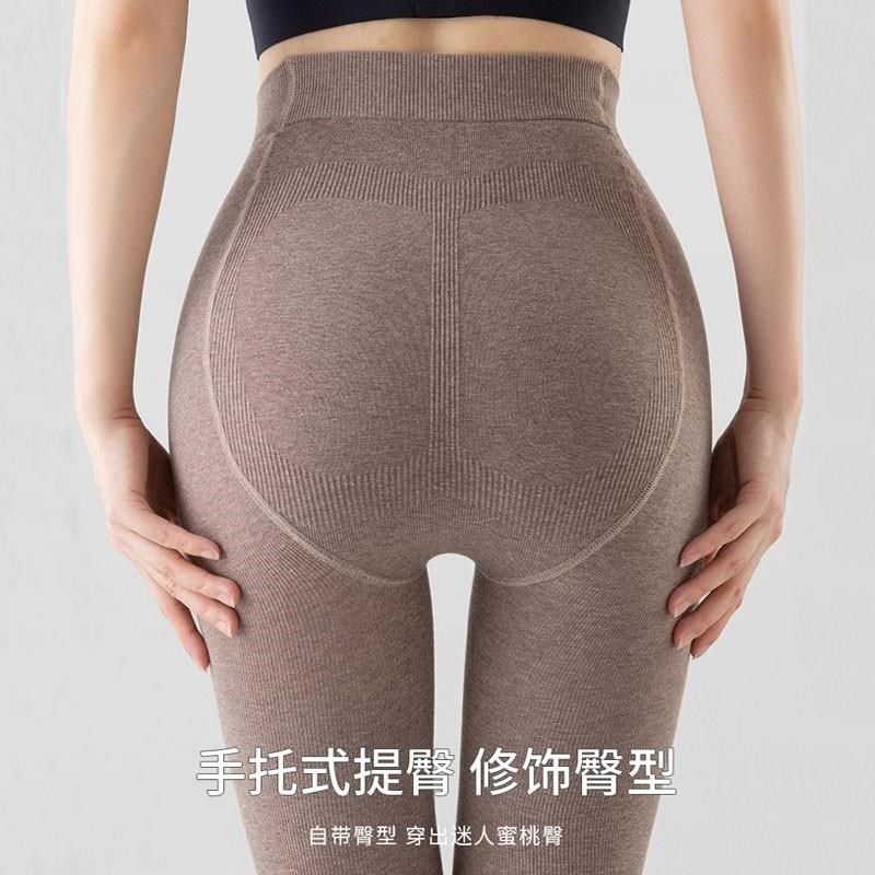 秋冬款加绒加厚螺纹棉竖条纹打底裤外穿踩脚保暖裤女士连脚一体裤,女士内衣/男士内衣/家居服,连裤袜/打底袜,淘宝优惠券,粉丝福利购,淘宝优惠卷