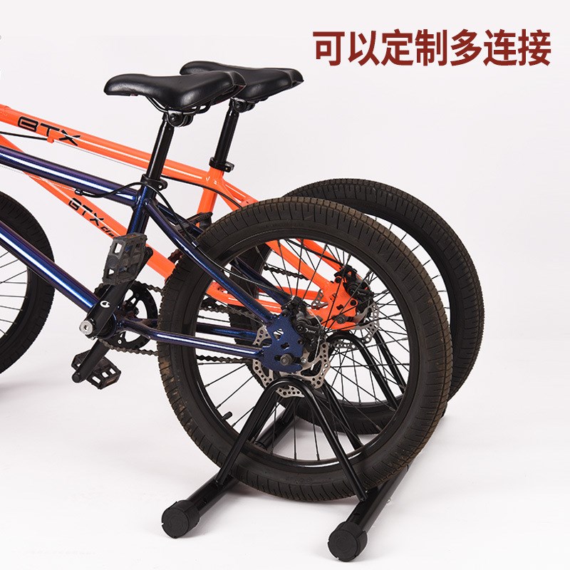 自行车停车架 山地车可拆卸多段车架单车展示架维修架立式支撑架