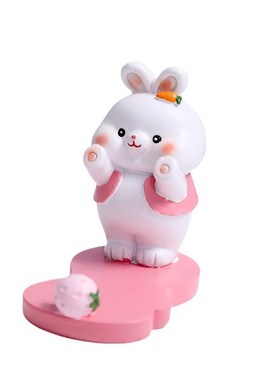 创意小狗猫咪手机办公室桌面支架可爱平板电脑支撑架摆件懒人礼物