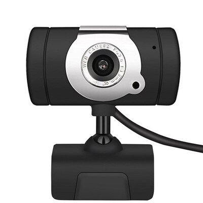 USB HD Webcam with Microphone Driver-free Video Call 360 Deg