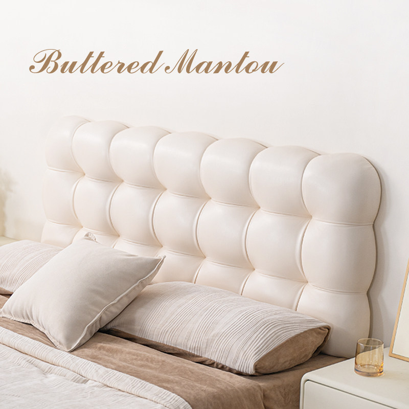 床头软包靠背垫榻榻米无床头靠垫奶油风2024新款大靠枕小馒头定制,居家布艺,床头靠垫,淘宝优惠券,粉丝福利购,淘宝优惠卷