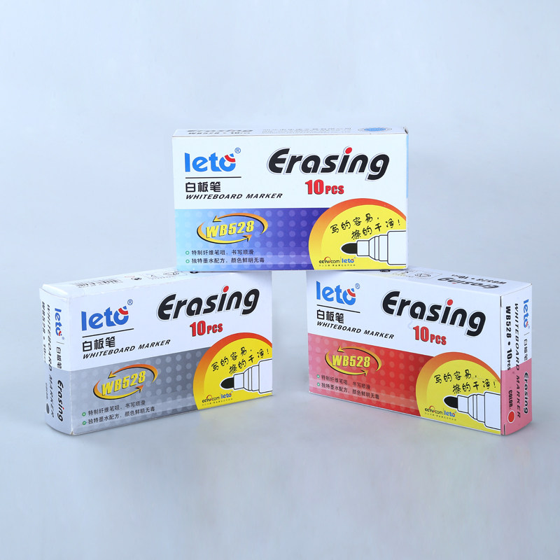 화이트보드 펜은 지울 수 있고 쉽게 닦아낼 수 있는 수성 어린이용 무독성 W-COLOR 밝은 쓰기 펜입니다. 컬러 화이트보드가 있는 대형 헤드 화이트보드용