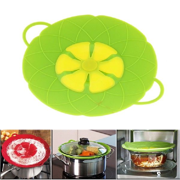 极速Pots Cookware Household Silicone Lids Cookware Spill