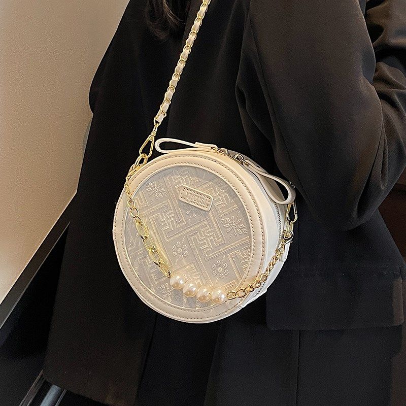 新中式刺绣小包包女2025新款潮时尚珍珠链条小圆包春夏质感斜挎包,箱包皮具/热销女包/男包,通用款女包,淘宝优惠券,粉丝福利购,淘宝优惠卷