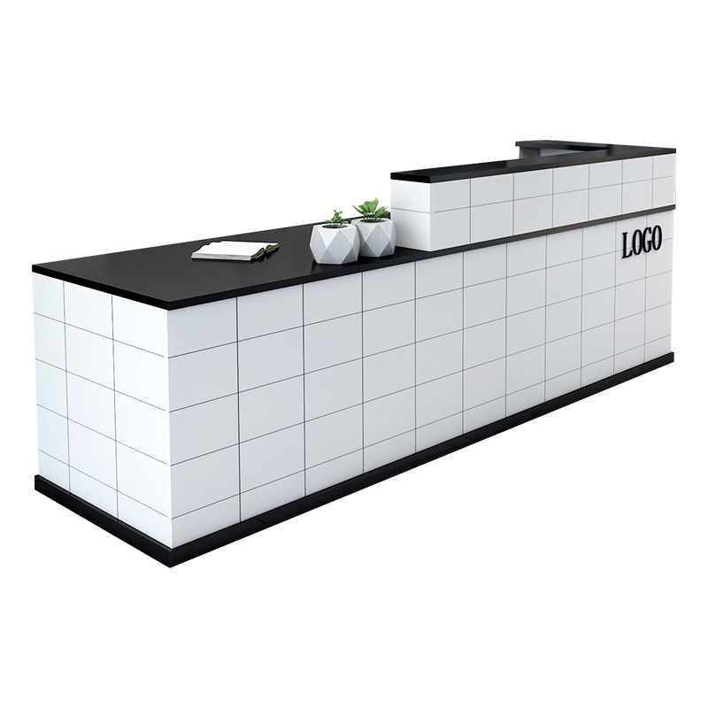 公司前台接待台简约现代收银台柜台商用店铺服装店前台奶茶店吧台,商业/办公家具,收银台,淘宝优惠券,粉丝福利购,淘宝优惠卷